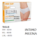 3 SLIP DONNA BELLISSIMA MIDI SGAMBATO IN MICROFIBRA CON TASSELLO IN COTONE - immagine 2