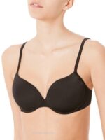 REGGISENO INFIORE ART.2001 BALCONCINO IMBOTTITO IN MICROFIBRA BIANCO NERO E NUDO - immagine 3