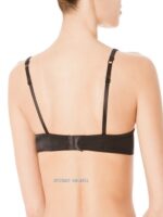 REGGISENO INFIORE ART.2001 BALCONCINO IMBOTTITO IN MICROFIBRA BIANCO NERO E NUDO - immagine 2