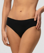 6 PEZZI SLIP DONNA POMPEA VITA MEDIA INVISIBILE JERSEY DI COTONE ELASTICIZZATO - immagine 3