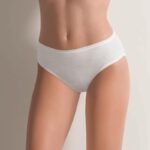 6 PEZZI SLIP DONNA IGIENICO COTONELLA ART. 3680 IN PURO COTONE VITA MEDIA - immagine 2