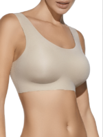 REGGISENO BRASSIERE SELENE ART. OLIVIA SENZA CUCITURE SENZA FERRETTO SCOLLO A U - immagine 3