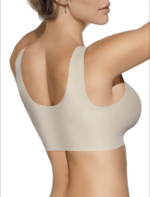 REGGISENO BRASSIERE SELENE ART. OLIVIA SENZA CUCITURE SENZA FERRETTO SCOLLO A U - immagine 4