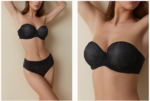 REGGISENO SELENE ART. VILMA A FASCIA SENZA SPALLINE IN COPPA C CON FERRETTO - immagine 2