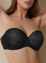 REGGISENO SELENE ART. VILMA A FASCIA SENZA SPALLINE IN COPPA C CON FERRETTO