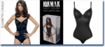 BODY LORMAR MOUSSE CON FERRETTO IN COPPA C RETRO TAGLIO LASER RINFORZATO - immagine 2