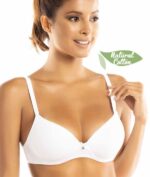 REGGISENO SIèLEI 1456 PUSH-UP SENZA FERRETTO COPPE GRADUATE IN COTONE BIO