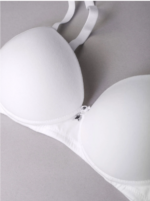 REGGISENO SIèLEI 1456 PUSH-UP SENZA FERRETTO COPPE GRADUATE IN COTONE BIO - immagine 7