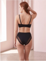 REGGISENO VERDE VERONICA OD24 CON COPPE IMBOTTITE E FERRETTO IN COPPA C - immagine 3