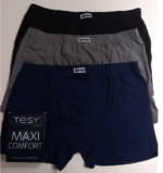 6 PEZZI BOXER UOMO TESY ART. 514 IN COTONE ELASTICIZZATO MORBIDO SULLA PELLE - immagine 2
